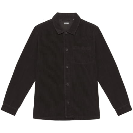 Chaqueta de pana negro