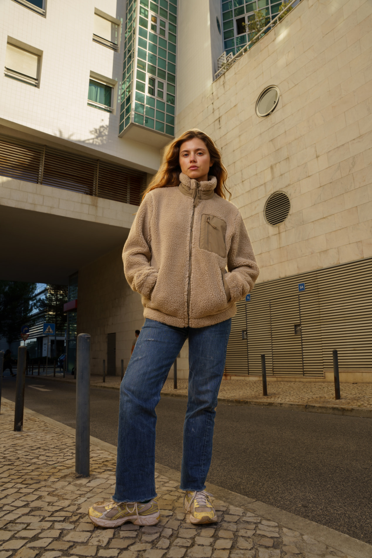 Futah - Chaqueta Sherpa Bege (4)