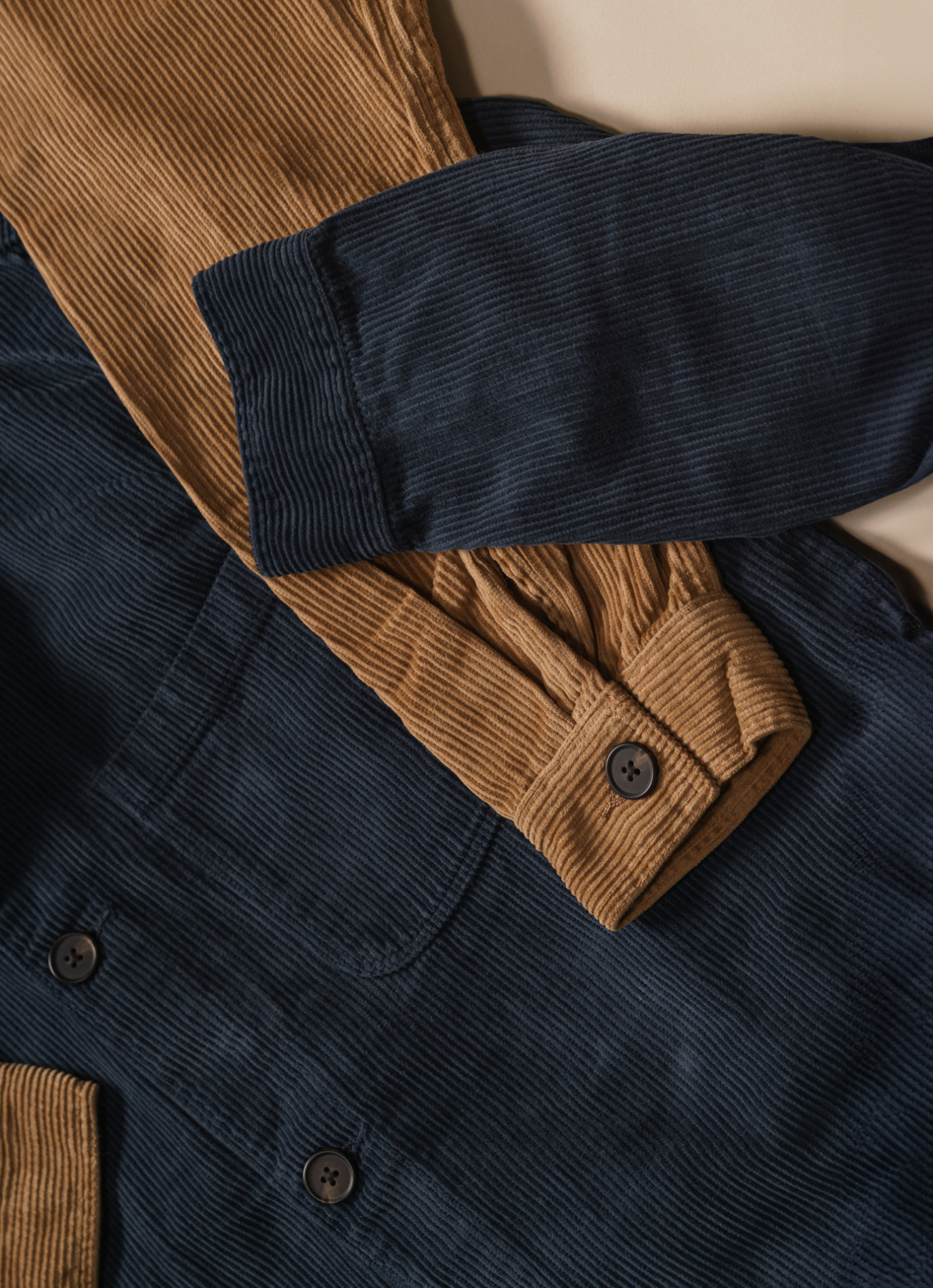 Futah - Corduroy Jacket Bege (3)