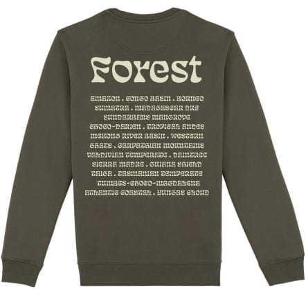 Sudadera Algodón Orgánico - Forest