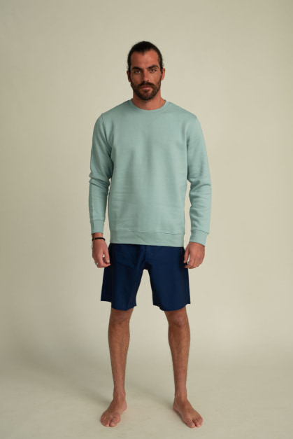 Sudadera Algodón Orgánico - Sea (2)