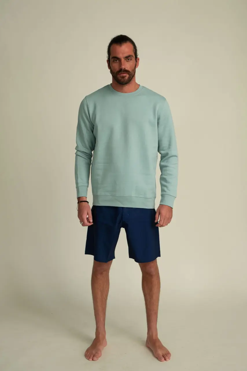 Futah - Sudadera Algodón Orgánico - Sea (1)