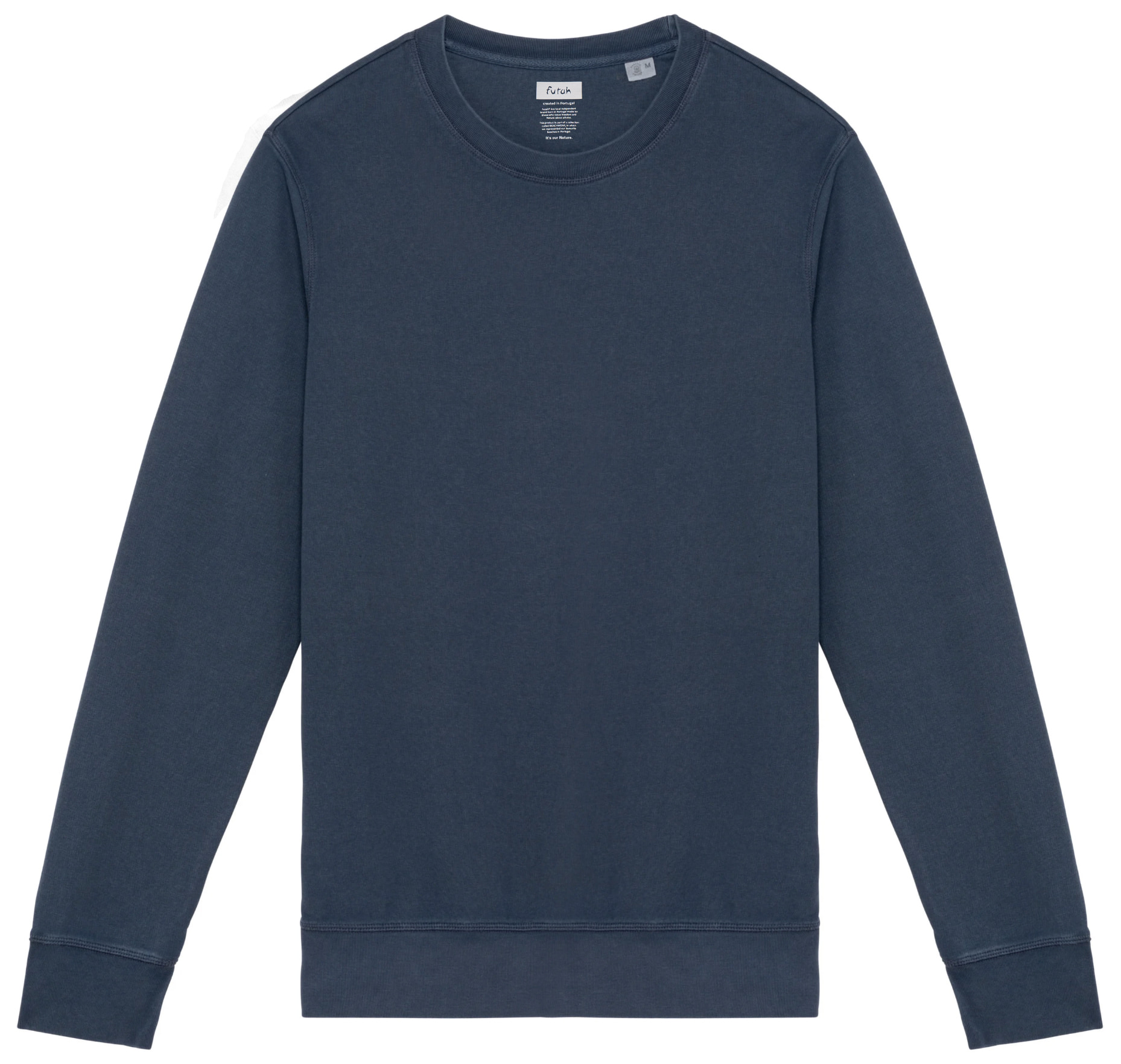 Futah - Organic Cotton Sweatshirt - Navy (1)