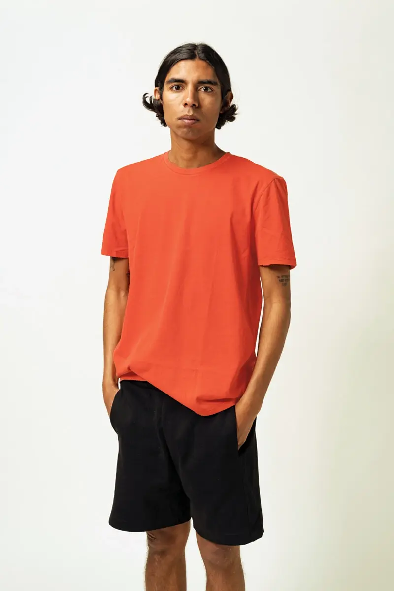 Futah - Camiseta de algodón ecológico Paprika - Lisboa (2)