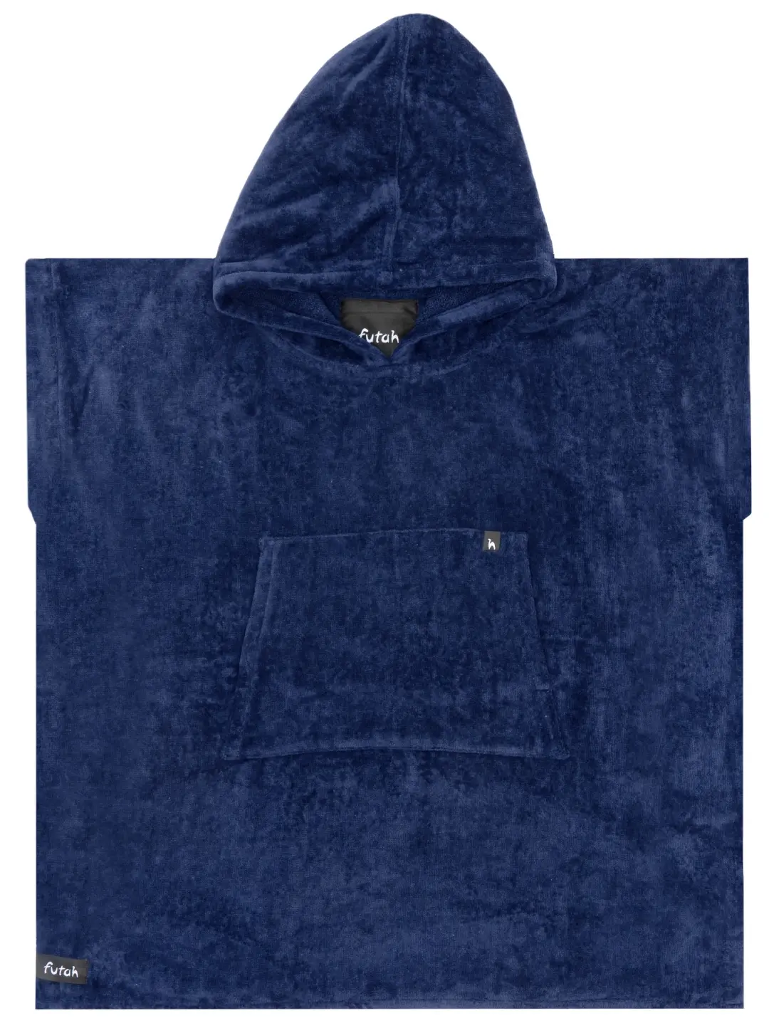 Futah - Ericeira Blue Terry Poncho Kids (1)
