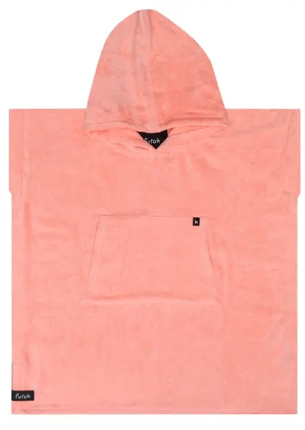 Ericeira Coral Poncho de Rizo Niños (2)
