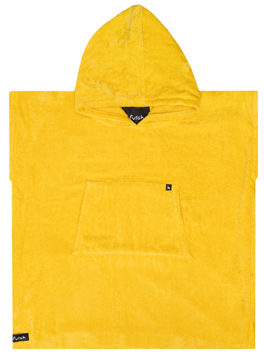 Futah - Ericeira Mostaza Poncho de Rizo Niños (1)