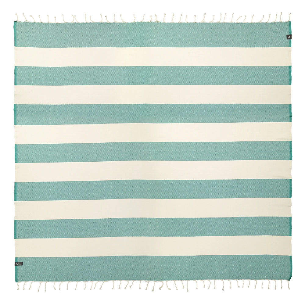 Futah - Bedu Green Beach Blanket (1)