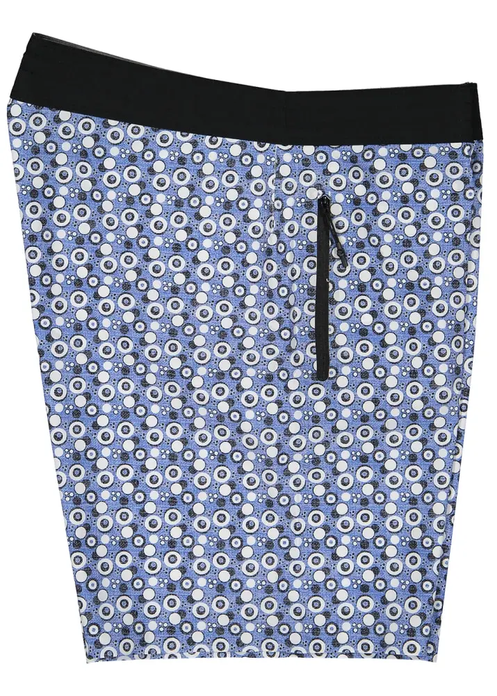 Futah - Short de Baño Azul & Blanco Vortex (6)