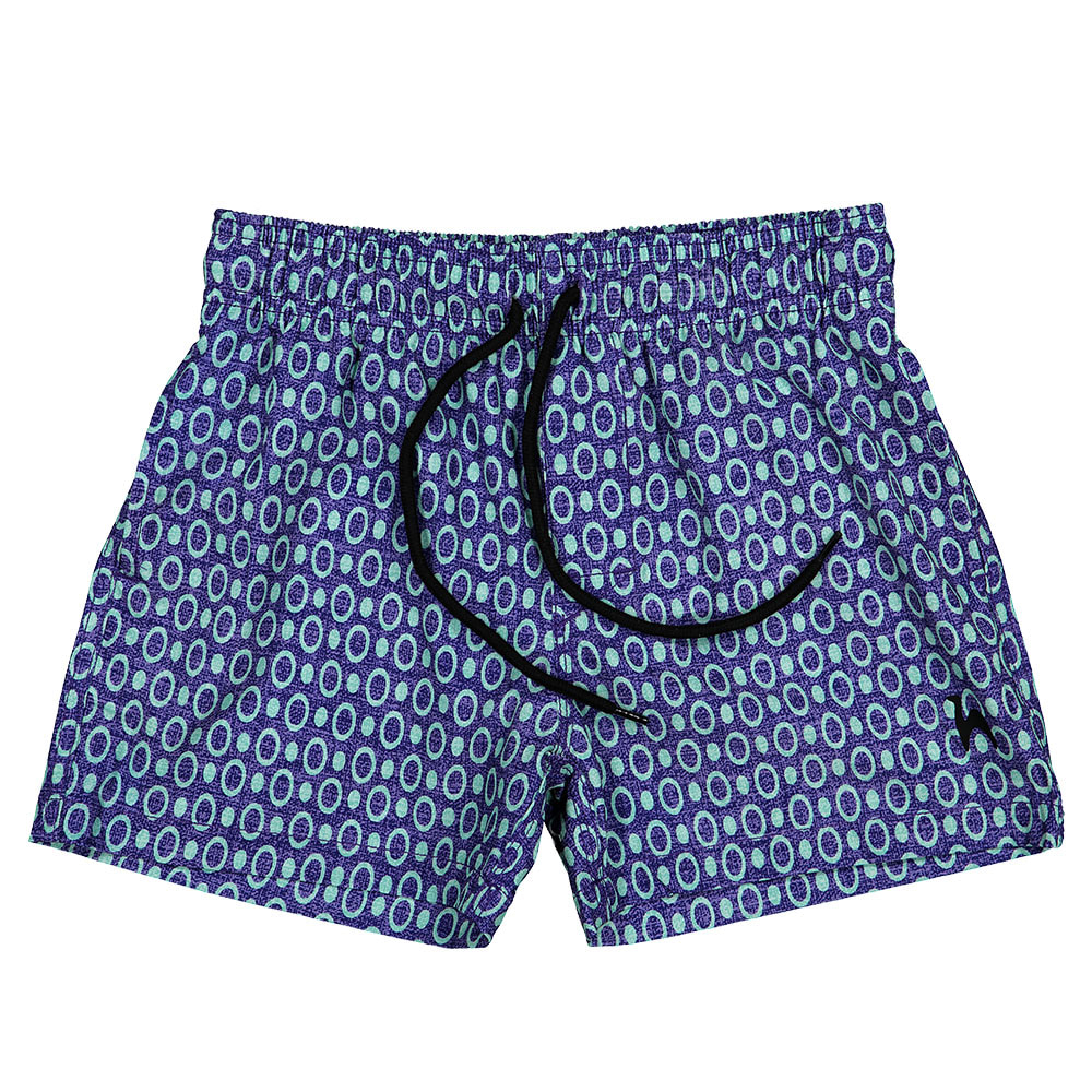 Futah - Short de Baño Niño Azul Pulse (1)