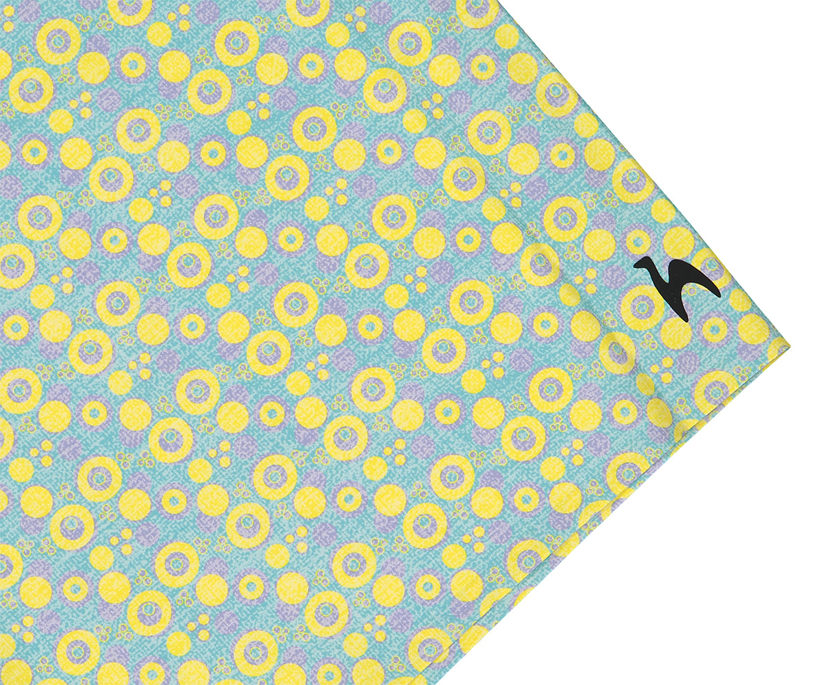 Futah - Short de Baño Amarillo & Agua Vortex (5)