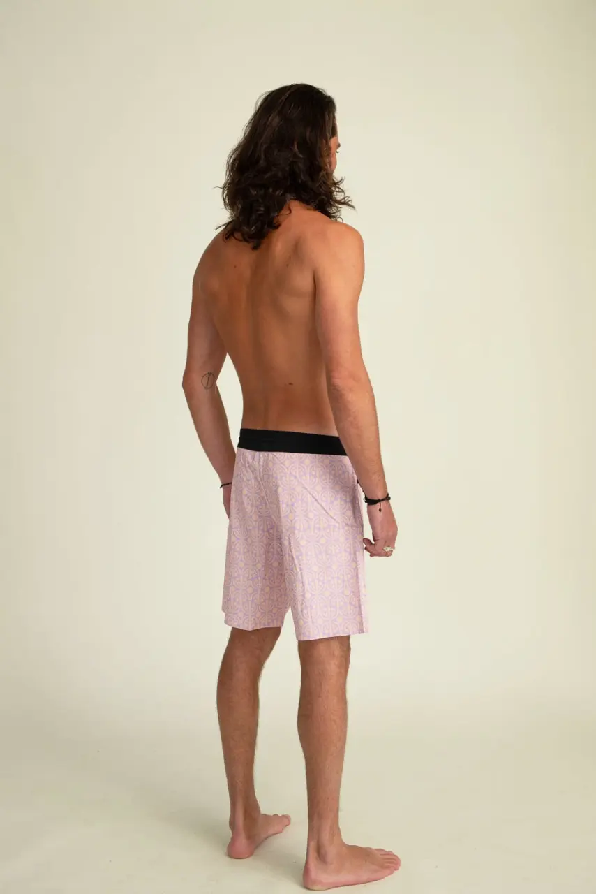 Futah - Flora Mocha & Violet Boardshorts (3)
