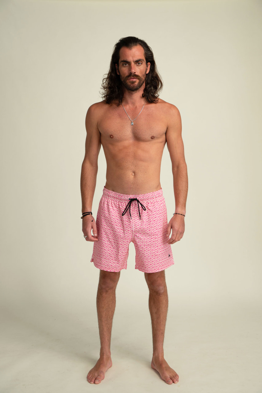 Futah - Short de Baño Clásico Rosa Pulse (1)