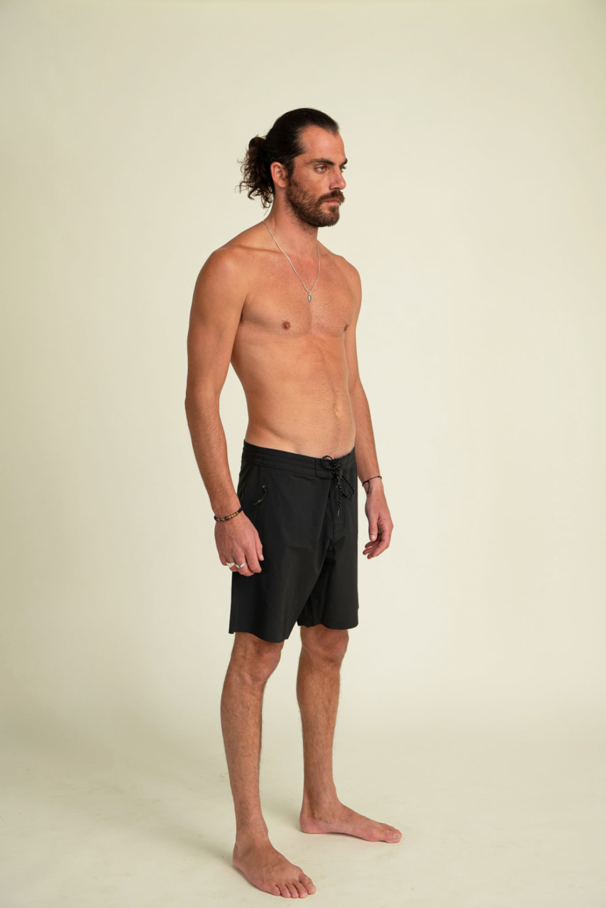 Futah - Short de Baño Negro Ericeira (2)