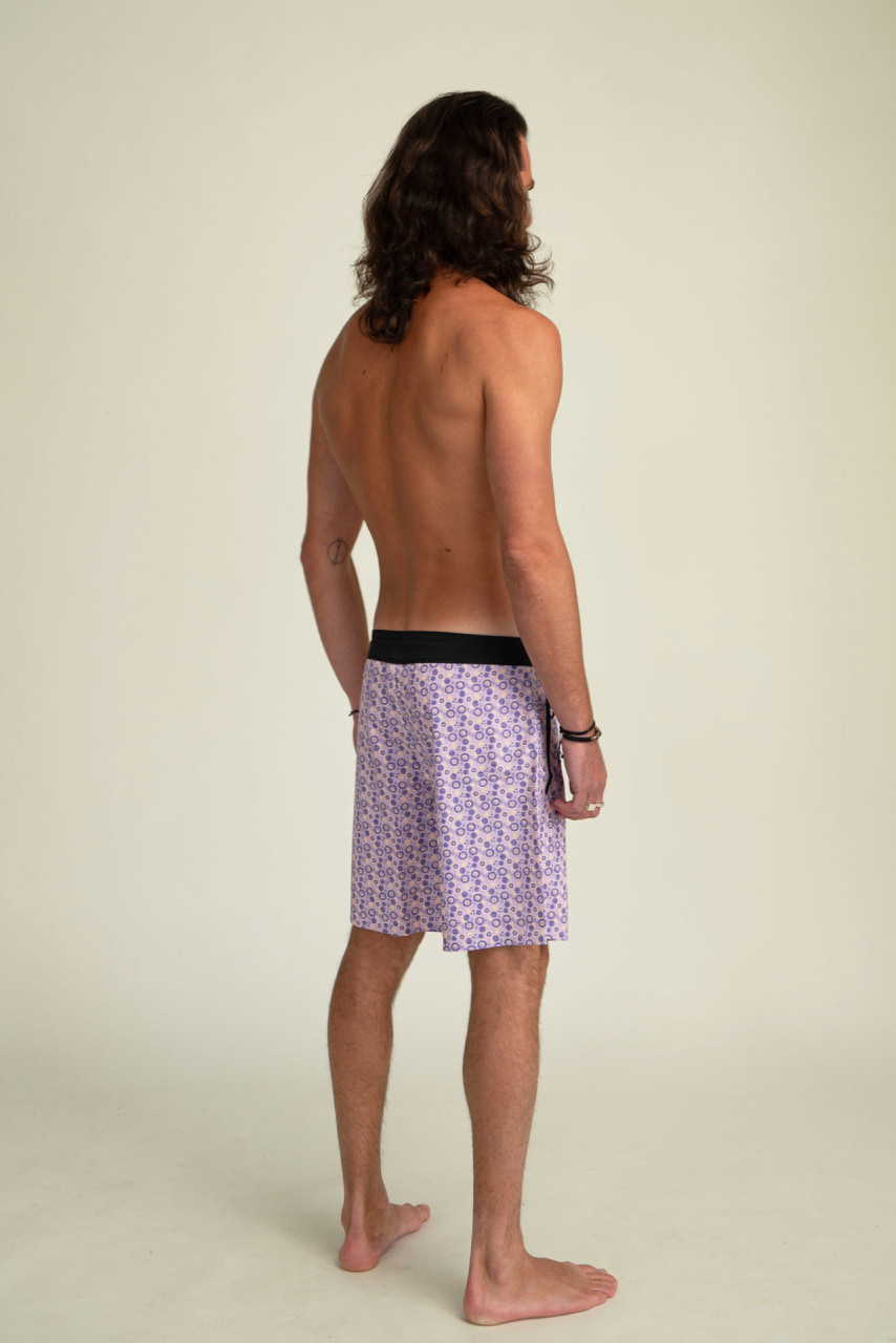 Futah - Short de Baño Moca & Violeta Vortex (2)