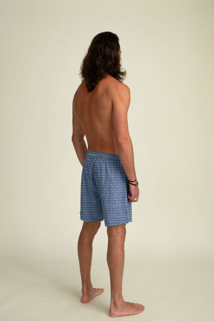 Futah - Short de Baño Clásico Azul Pulse (3)