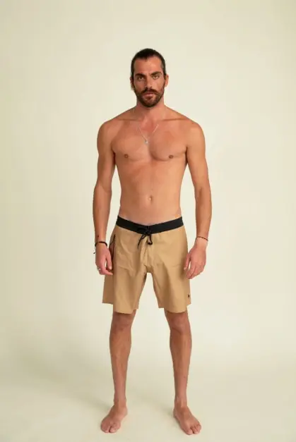 Ericeira Khaki Boardshorts (2)