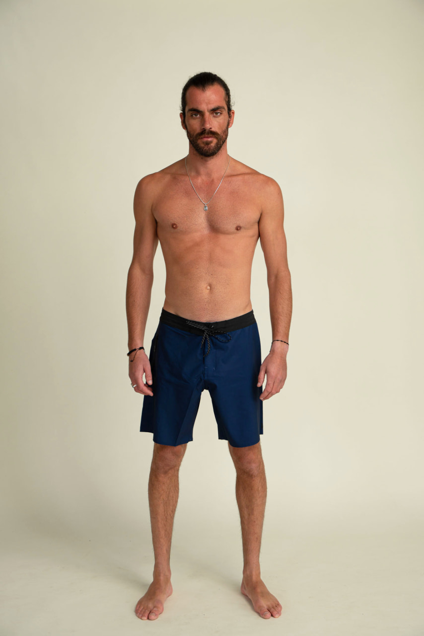 Futah - Short de Baño Azul Oscuro Ericeira (1)