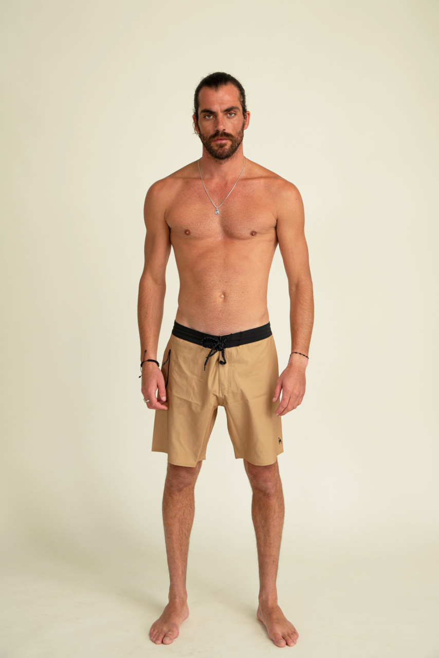 Futah - Short de Baño Caqui Ericeira (1)