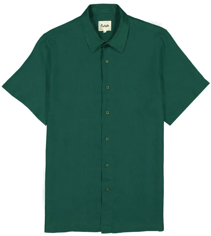Futah - Lino Verde Camisa (1)