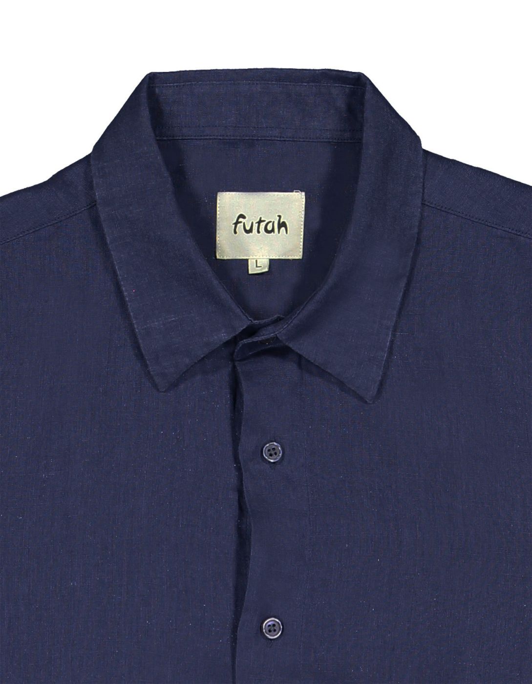 Futah - Lino Azul Camisa (2)