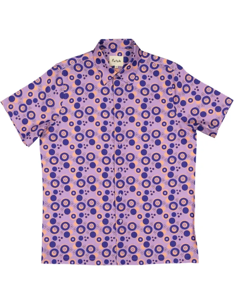Futah - Vortex Violeta & Púrpura Camisa (1)