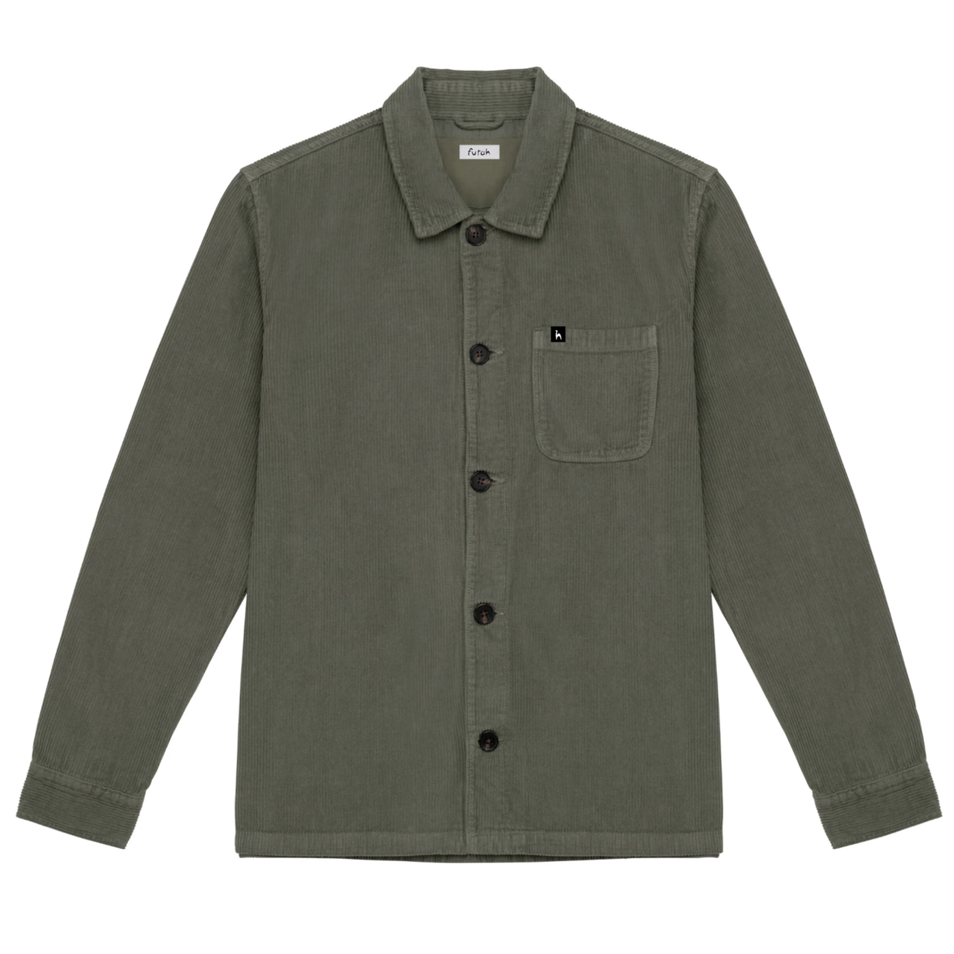 Futah - Chaqueta de pana Khaki (1)