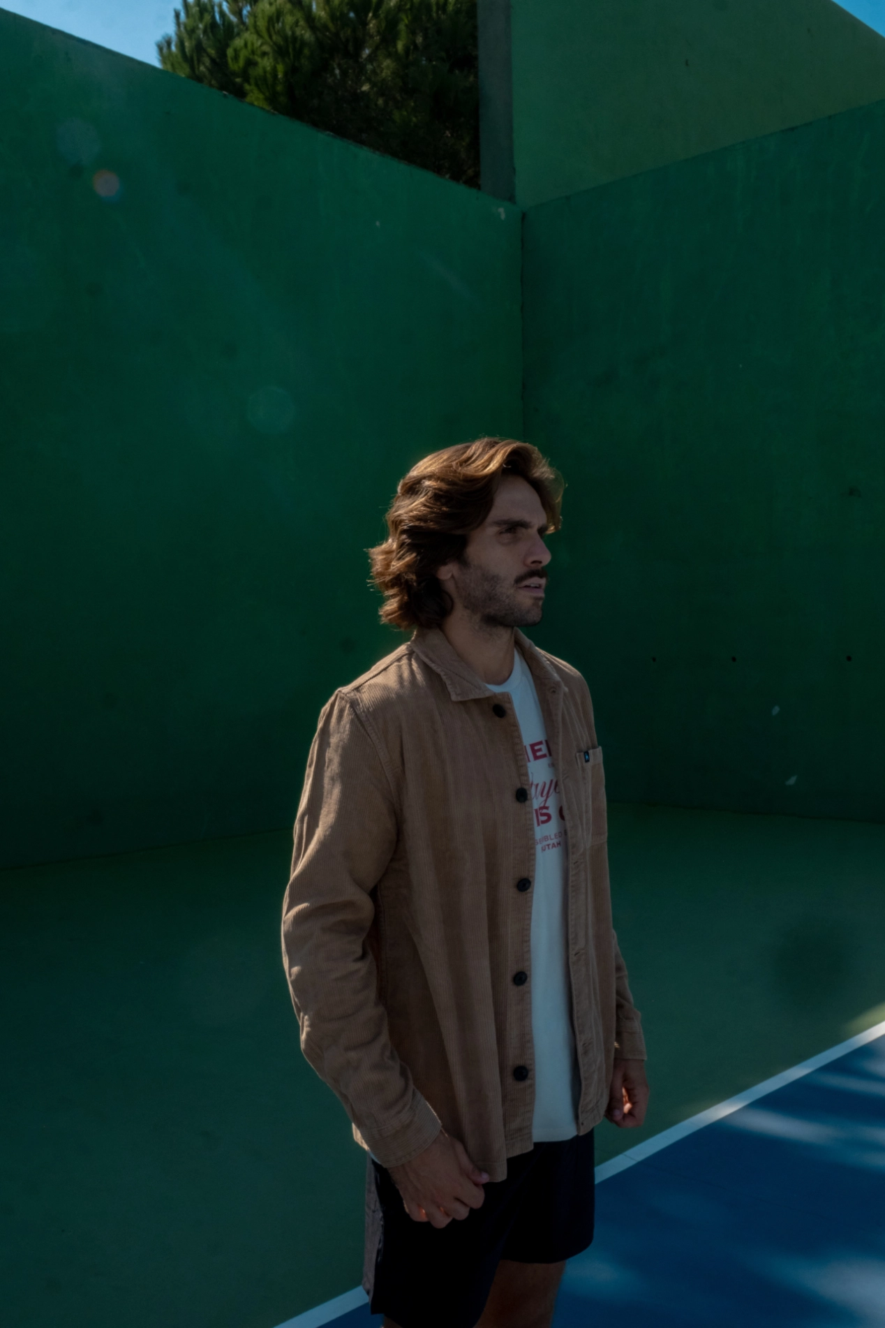 Futah - Chaqueta de pana beige (1)