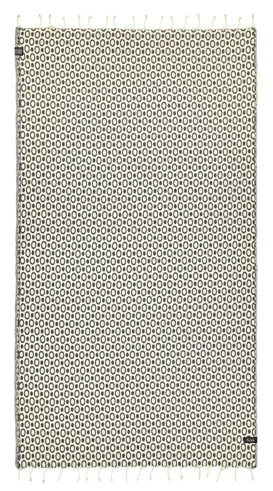 Futah - Pulse Negra Toalla de Playa (2)