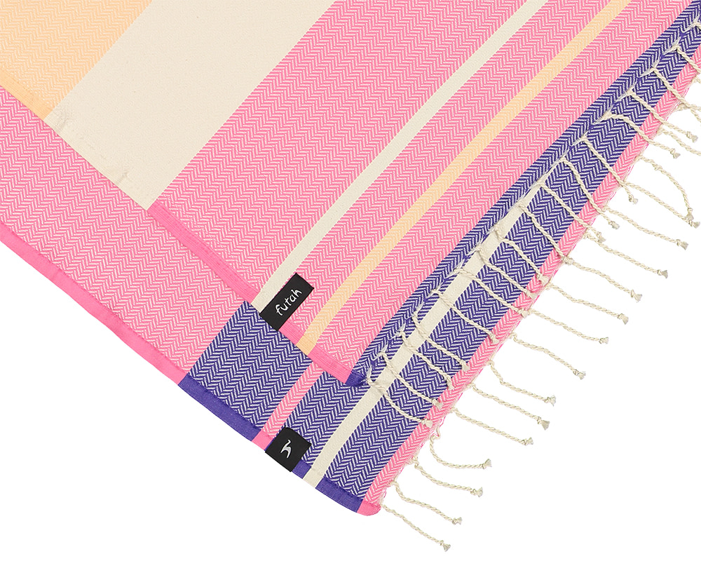 Futah - Papua Pink Beach Towel (2)