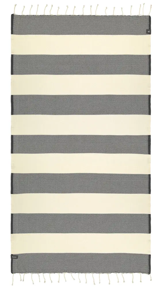 Futah - Bedu Black Beach Towel (1)