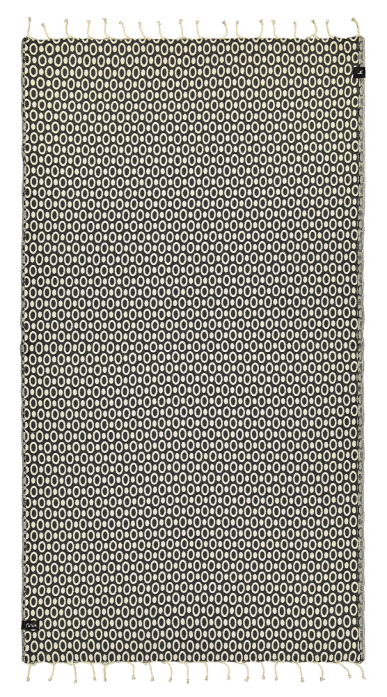 Futah - Pulse Negra Toalla de Playa (1)