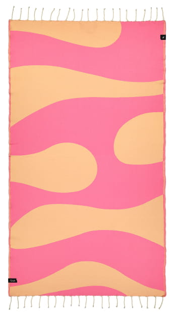Aether Pink Beach Towel