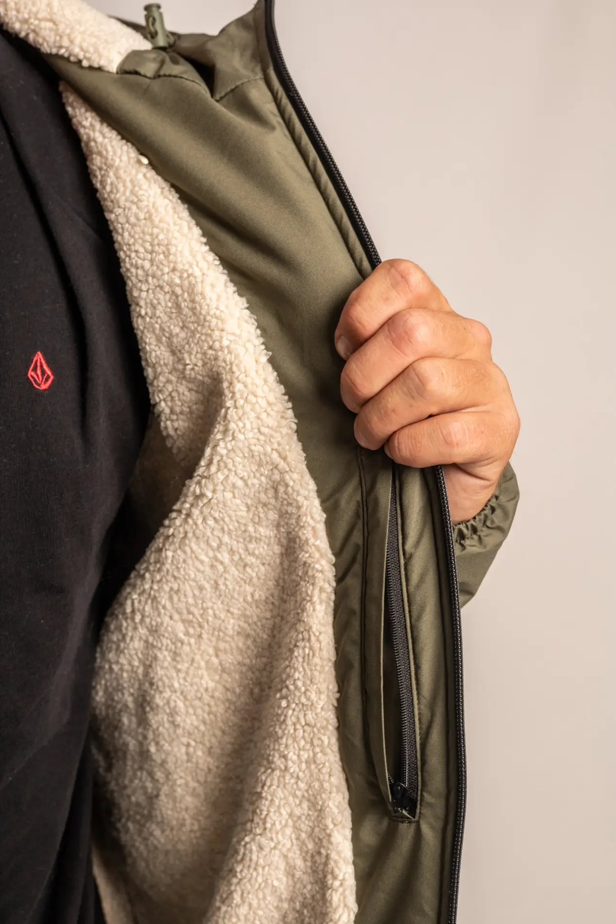 Futah - Parka Impermeable de Invierno Verde (4)