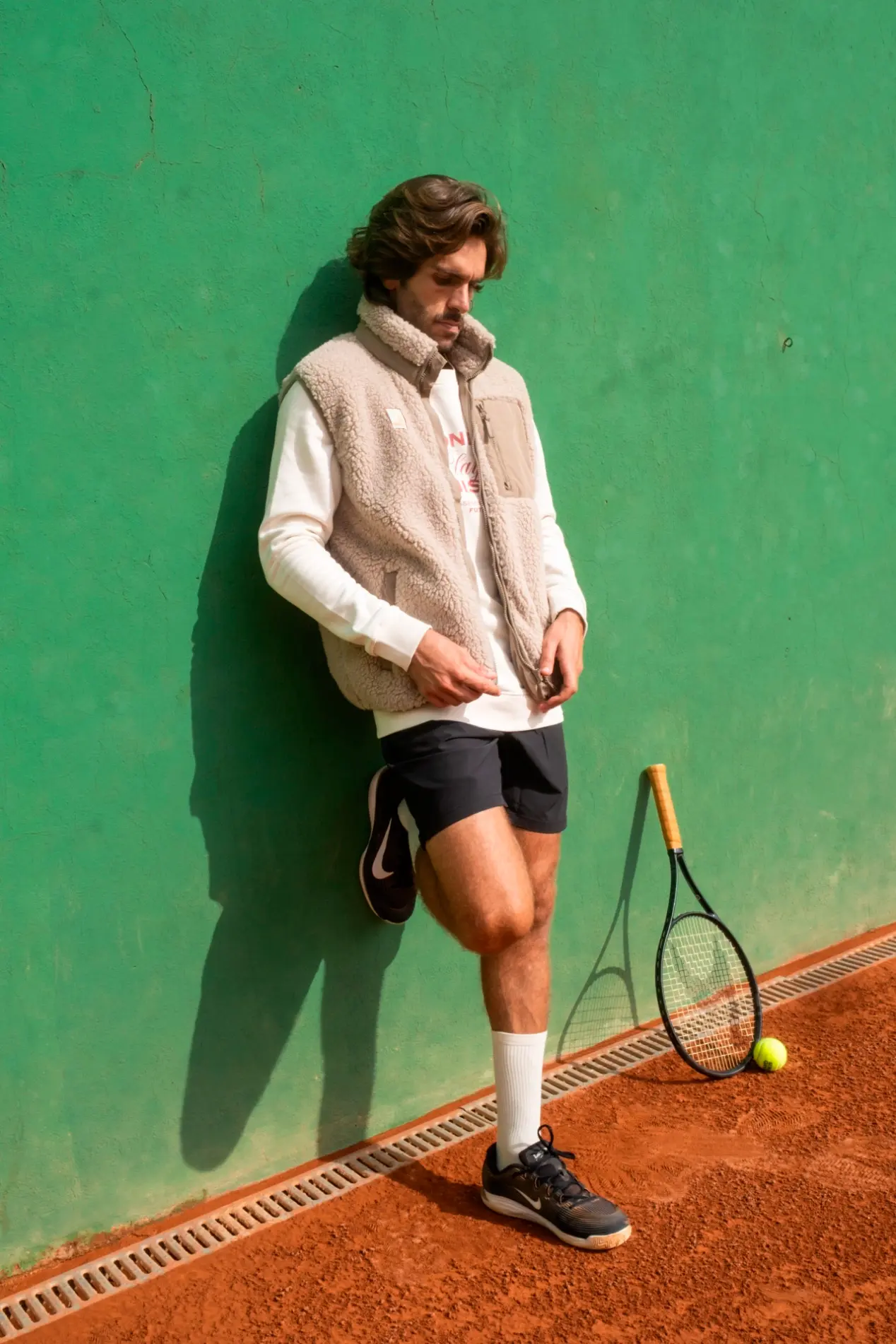 Futah - Chaleco Sherpa Beige (1)