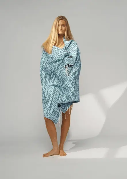 Pulse Azul Toalla de Playa Grande (2)