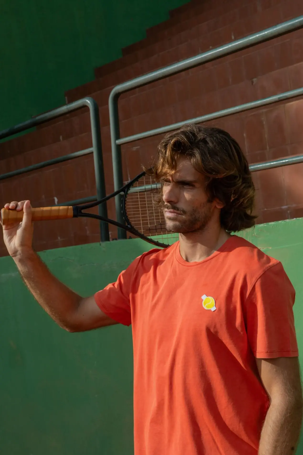 Futah - Camiseta Línea de Pelotas de Tenis Paprika LPTC (1)