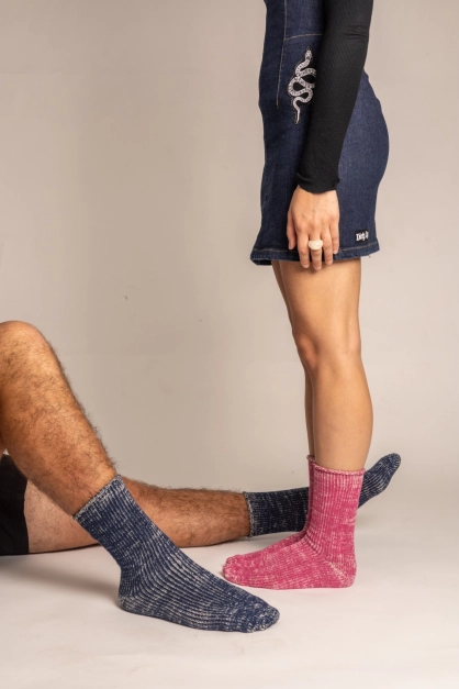 Calcetines Bambú Azul (2)