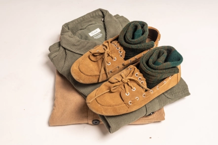 Calcetines Cachemira y Lana Verde Seco