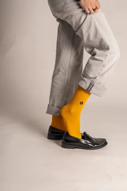 Ericeira Mustard Socks