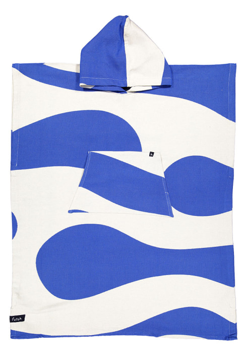 Futah - Aether Blue Adult Poncho (4)