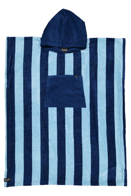 Bedu Dos Azules Poncho de Rizo