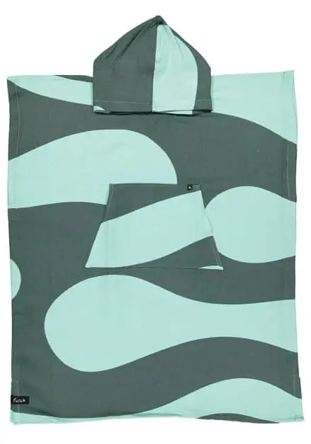 Aether Green Adult Poncho