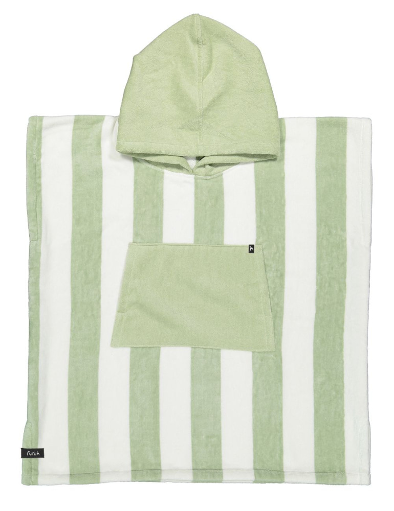Futah - Bedu Verde Poncho de Rizo Niños (1)