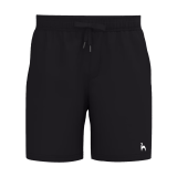 tennis shorts black front_min