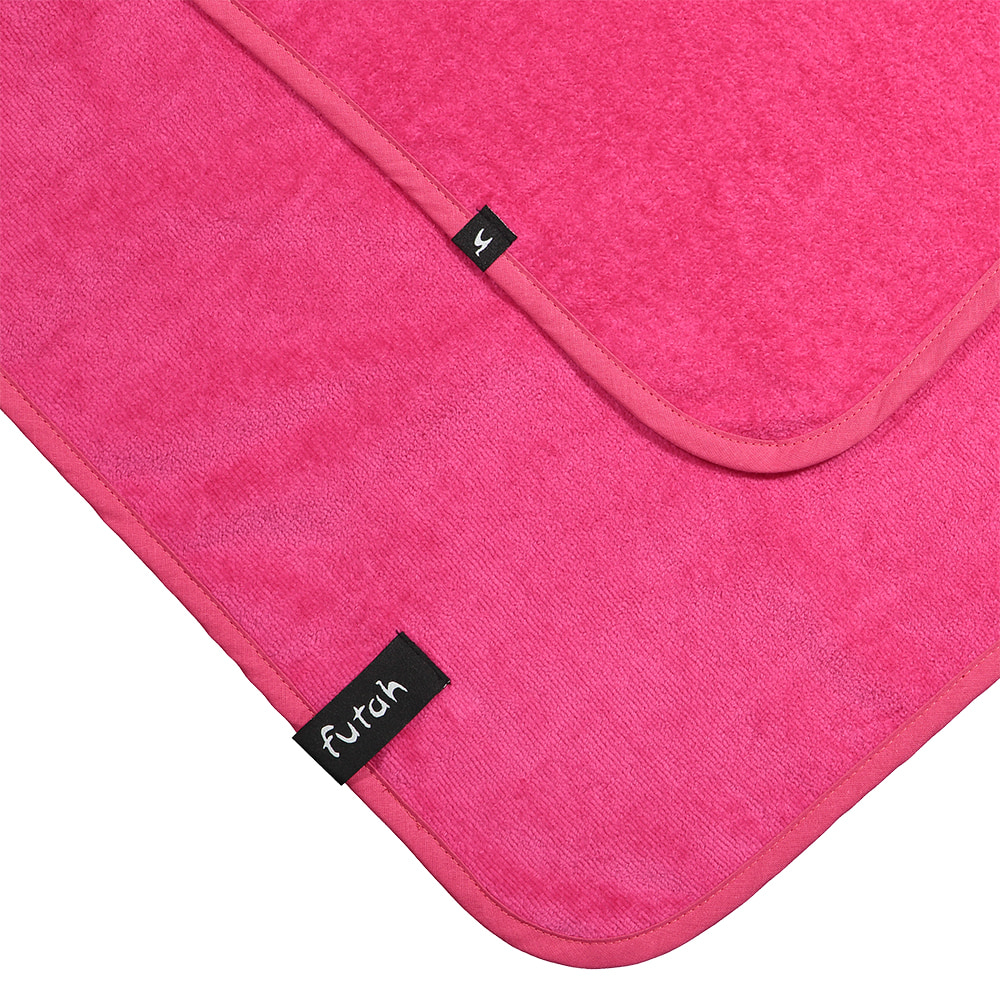 Futah - Ericeira Rosa Neón Toalla de Rizo (2)