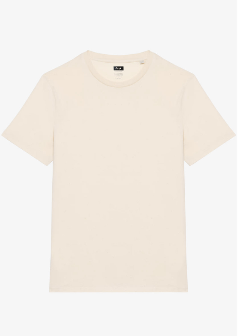 Futah - Camiseta de algodón orgánico Raw - Playa (2)