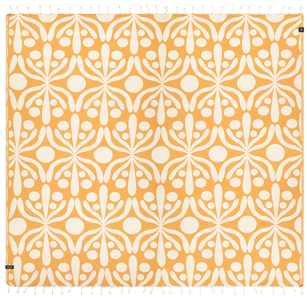Futah - Flora Amber XL Towel (1)