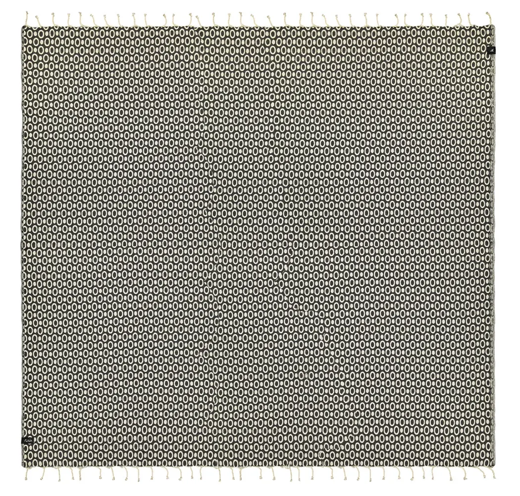 Futah - Pulse Negra Toalla de Playa Grande (1)