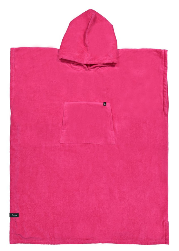 Futah - Ericeira Rosa Neón Poncho de Turco (1)